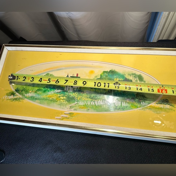 JOY ALLDREDGE ORIGINAL WATERCOLOR PAINTING “Sweet Home” FRAMED 78 - Picture 7 of 8